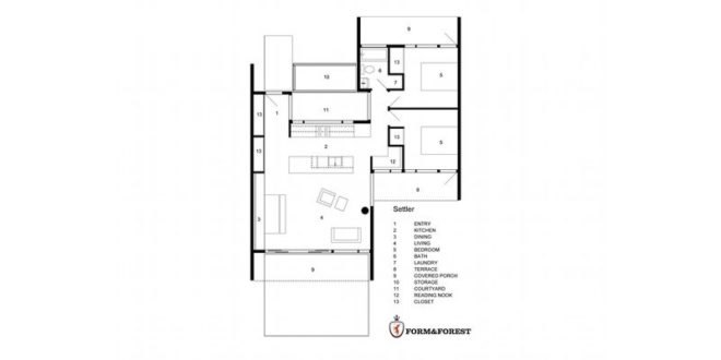 form and forest, prefab house, prefab cabin, flat pack design, green design, sustaianble architecture