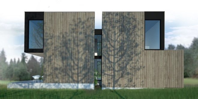 form and forest, prefab house, prefab cabin, flat pack design, green design, sustaianble architecture