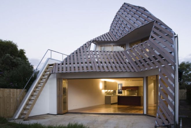 foyn-johanson house, harrison & white, australia, daylighting, reverse shadow casting, green design, sustainable architecture