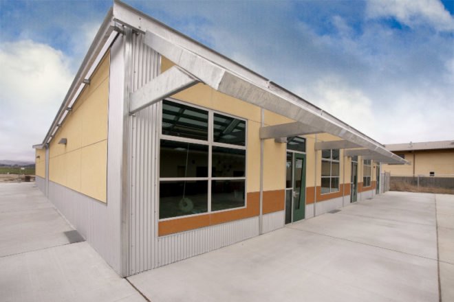 gen7 modular classroom, modular classroom, prefab, prefab construction, eco-friendly school, eco school, green building