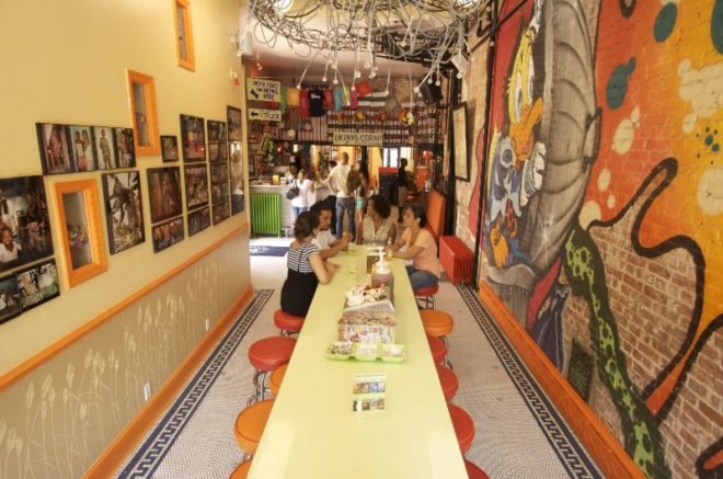 habana outpost, brooklyn, eco restaurant, eco eatery, solar power, green design, sustainable architecture