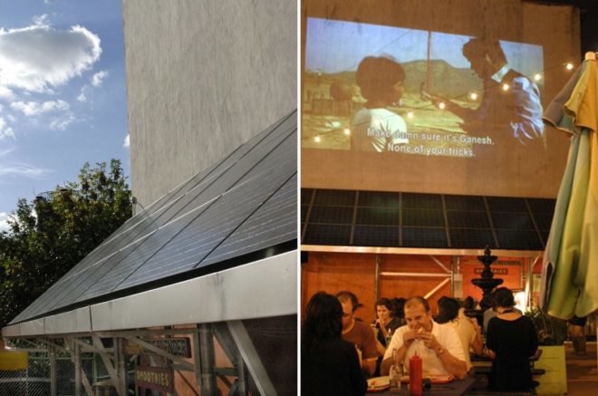 habana outpost, brooklyn, eco restaurant, eco eatery, solar power, green design, sustainable architecture