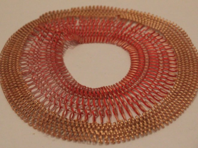 Florie Salnot's plastic bottle jewelry technique