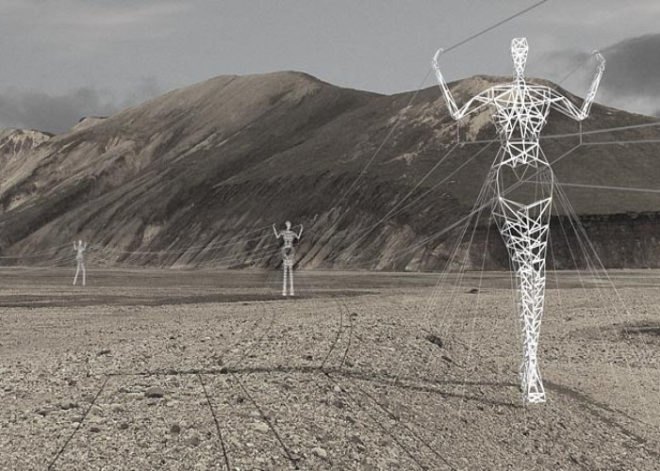 land of giants, choi + shine architects, transmission grid, transmission pylons, green design,