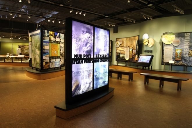 old faithful education center, yellowstone national park, leed gold, green building, sustainable architecture