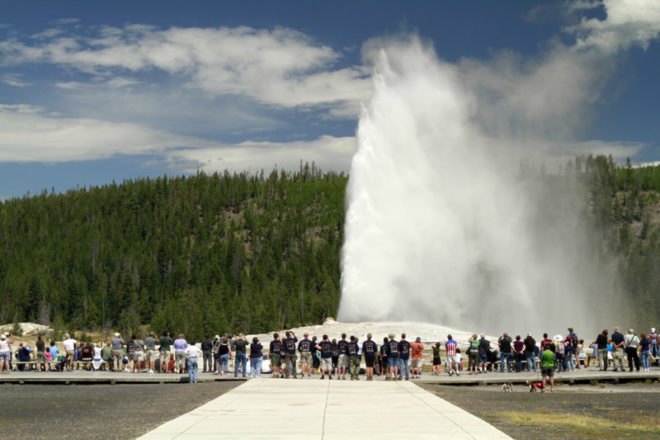 old faithful education center, yellowstone national park, leed gold, green building, sustainable architecture