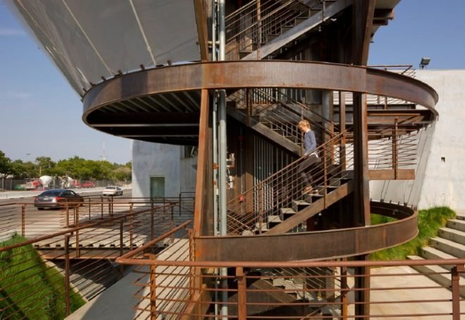 samitaur tower, eric owen moss architects, culver city, la, cultural tower, art tower, urban design, urban infill