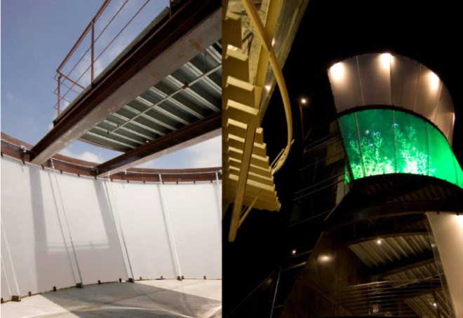 samitaur tower, eric owen moss architects, culver city, la, cultural tower, art tower, urban design, urban infill