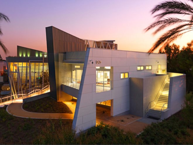 the frontier project, hmc architects, cucamonga valley water district, leed platinum, green building, sustainable architecture