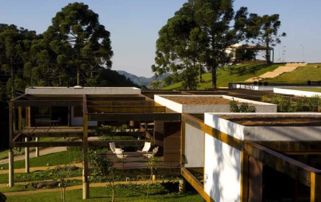 the grid house, casa grelha, sao paulo, brazil, modular housing, green roof, green building, sustainable architecture