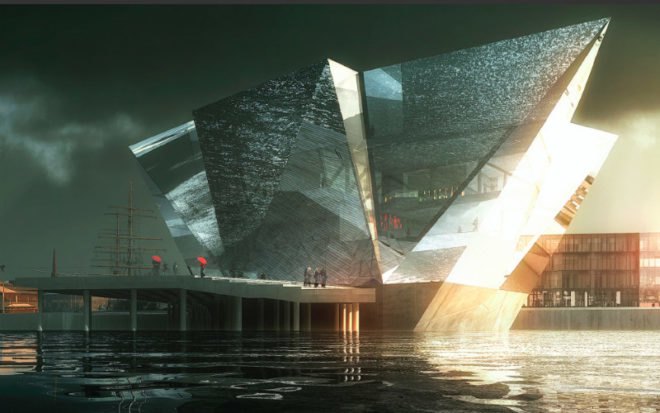 victoria and albert museum, dundee, scotland, rex, daylighting, art museum, sustainable architecture, green design