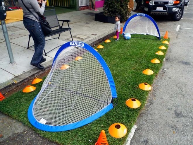 PARK(ing) Day, San Francisco, PARKing day, renegade parking space reclamation, urban renovation, urban design, reclaim the streets, green design, green urbanism, eco design, inhabitat