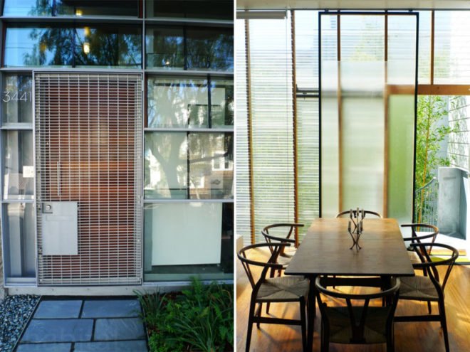 Mission: House, Insterstice Architects, green architecture, green design, sustainable architecture, san francisco, mission district, green building, solar powered house, net zero house, recycled glass wall, passive solar house