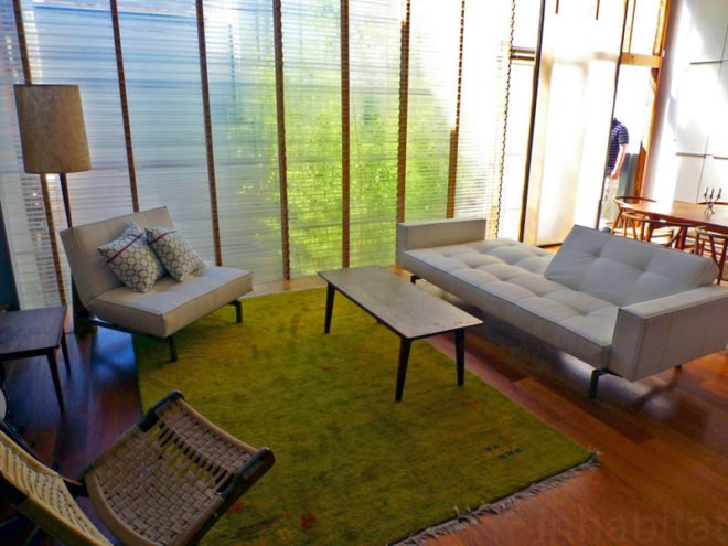Mission: House, Insterstice Architects, green architecture, green design, sustainable architecture, san francisco, mission district, green building, solar powered house, net zero house, recycled glass wall, passive solar house