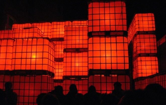 Blestra Berlin, green party venue, green venue, materials reuse, perfab music, Prefab, prefab party