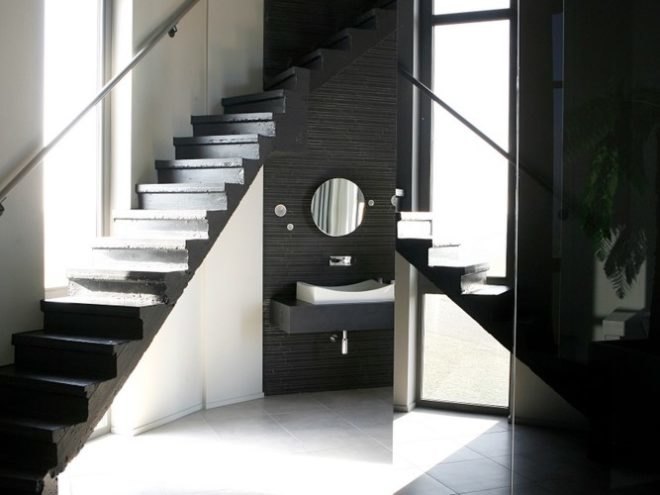 Belgium modern, historic modernism, modern retrofit, water tower home, Bham Design Studio, green home renovation,