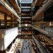 displacement cooling, integrated solar electricity, green chiller, VAWT, 6 green star, ANZ bank Headquarters, Australia green building, sustainable building design, waste heat absorption cooler, largest green building, green office tower,
