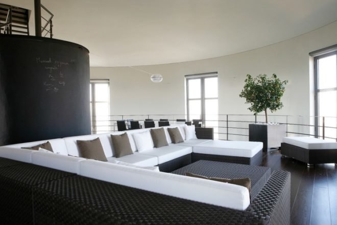 Belgium modern, historic modernism, modern retrofit, water tower home, Bham Design Studio, green home renovation,