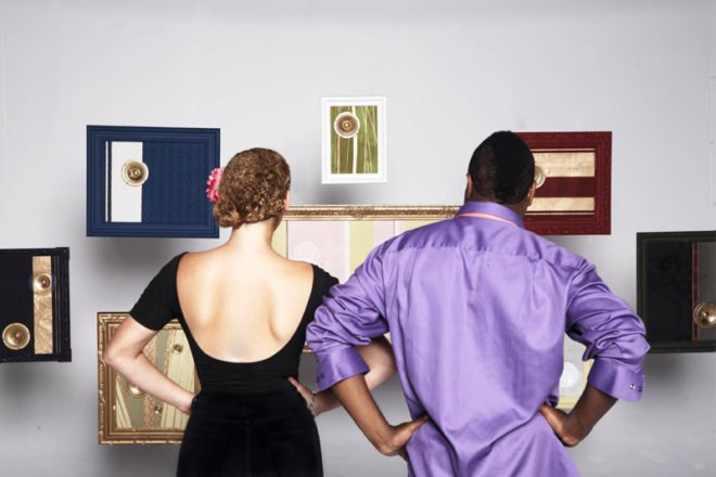 Mikal Hameed, Rebecca Paul, rebaroque, speaker frames, speaker art, speakers, frames, freakers, sustainable design, green design, eco speakers, green speakers, eco homegoods, green home goods, upcycled furniture,