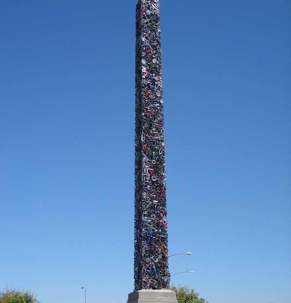 obelisk, santa rosa, bikes, bicycles, cyclisk