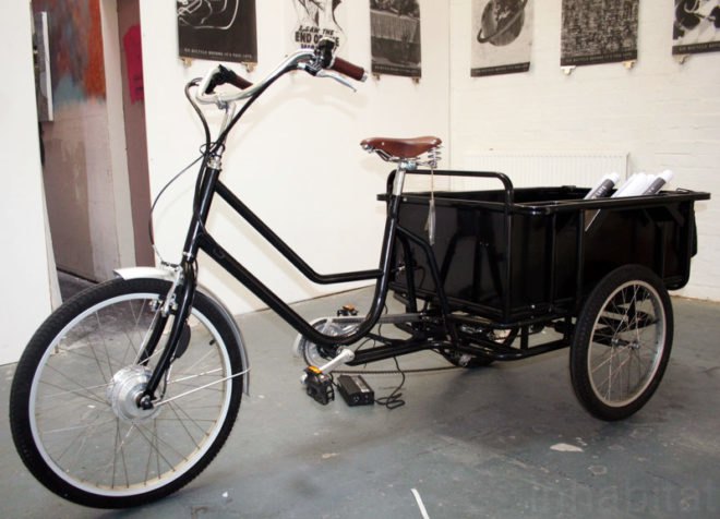 sustainable design, green design, art, danish bikes, sanitov, london design festival, 2010, green transportation, cargo bike, gps bicycle