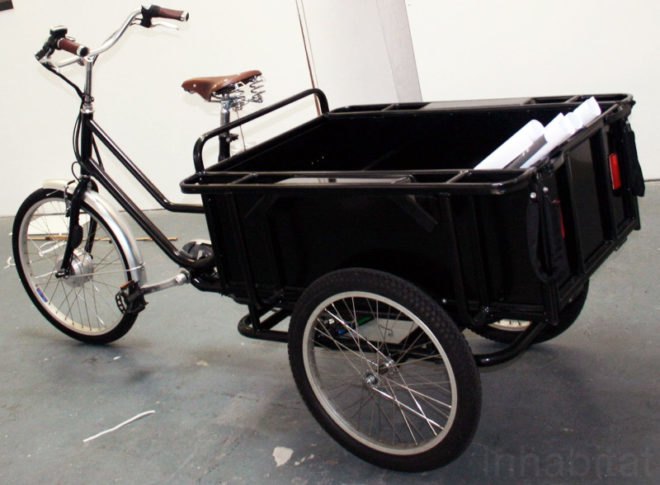 sustainable design, green design, art, danish bikes, sanitov, london design festival, 2010, green transportation, cargo bike, gps bicycle