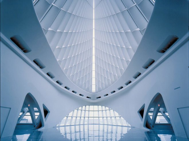 milwaukee art museum, santiago calatrava, sun screen, Burke Brise Soleil, green building, sustainable architecture