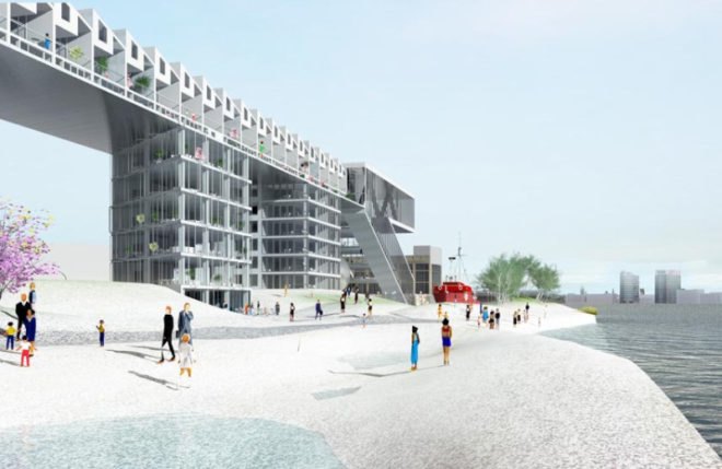 albino alligator, maxwan, mixed-use development, daylighting, amsterdam, green design, sustainable architecture