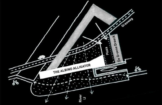 albino alligator, maxwan, mixed-use development, daylighting, amsterdam, green design, sustainable architecture