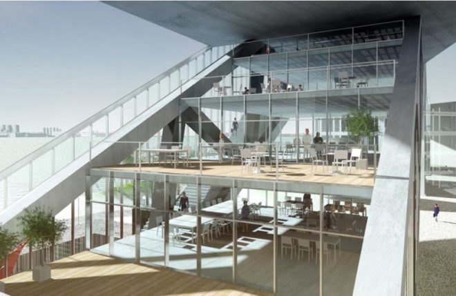 albino alligator, maxwan, mixed-use development, daylighting, amsterdam, green design, sustainable architecture