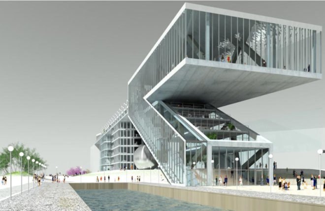 albino alligator, maxwan, mixed-use development, daylighting, amsterdam, green design, sustainable architecture
