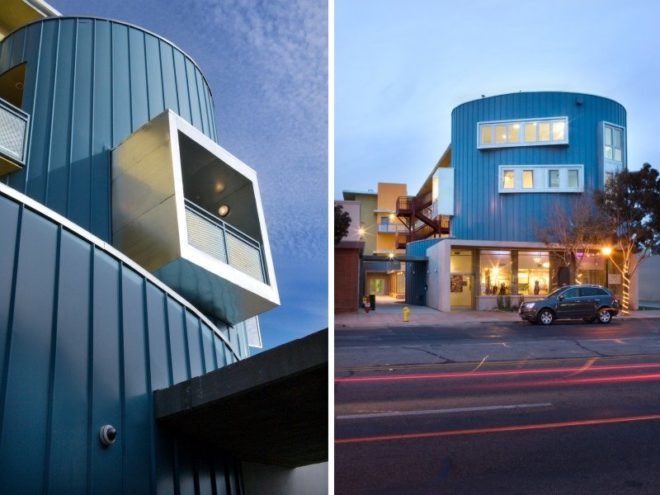 arbor lofts, urban infill, affordable housing, psl architects, artist housing project, green design, sustainable architecture