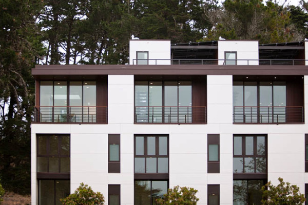 belles townhomes, kieran timberlake, livinghomes, presidio, san francisco, modular housing, green design, sustainable architecture