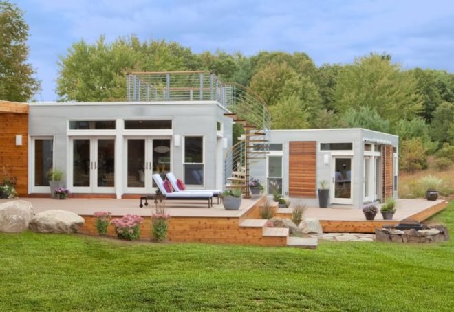 blu homes, prefab home, origins, green building, sustainable architecture, prefab construction