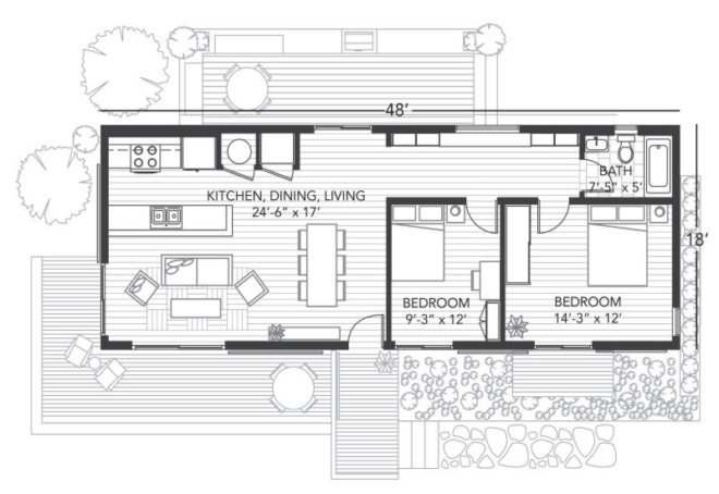 blu homes, prefab home, origins, green building, sustainable architecture, prefab construction