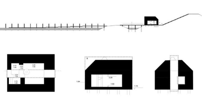 The Dutch Service for Land and Water Management, Rietveld Landscape, Atelier de Lyon, bunker 599, monuments, monument architecture, adaptive reuse, restoration, army bunkers, military bunkers, military architecture, war architecture, flood architecture, new dutch waterline , ndw