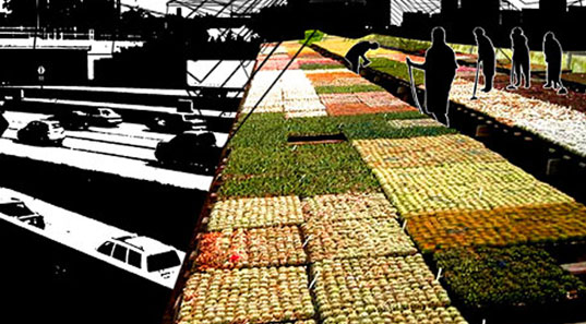 studio gang, feeder, chicago, ohio, green bridge, bridge farm, green space, urban development, urban farm, green architecture, eco architecture, sutstainable architecture, green design