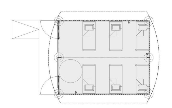 gensler, eco cabins, shipping containers, boy scouts, catalina island, green design, sustaianble architecture