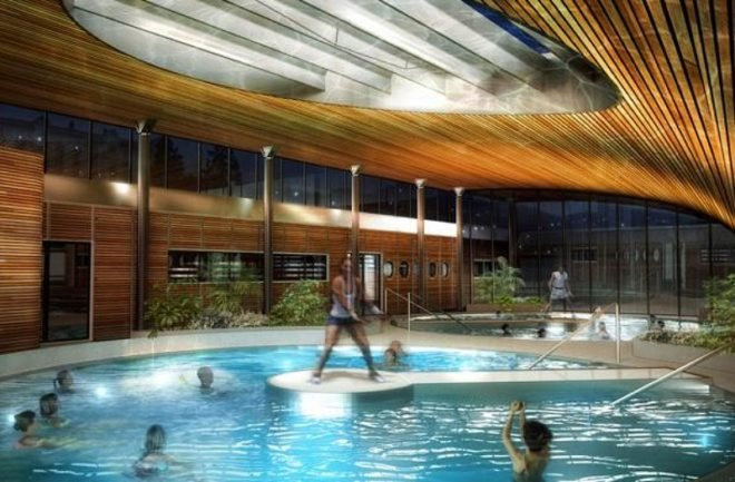 green wave, living wall, thermal spa, royat, france, vincent callebaut architectures, eco design, green architecture