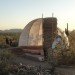 helixa shelter, maya ward-karet, desert shelter, taliesin, earthbag, green design, sustainable architecture