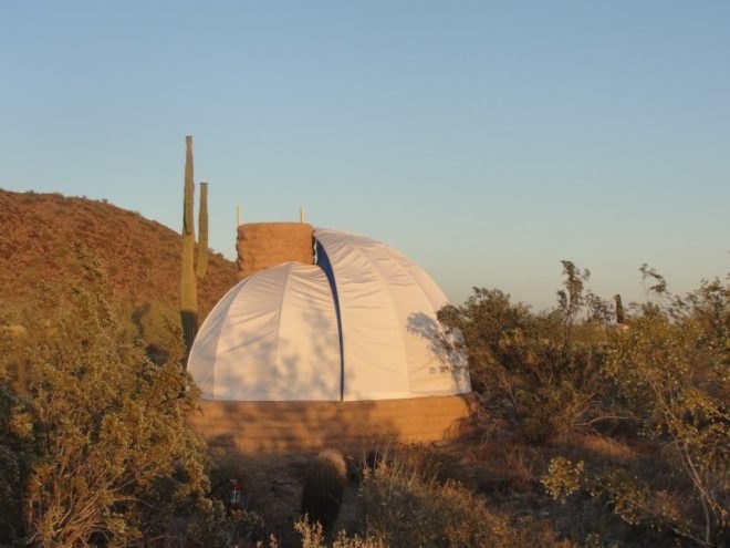 helixa shelter, maya ward-karet, desert shelter, taliesin, earthbag, green design, sustainable architecture