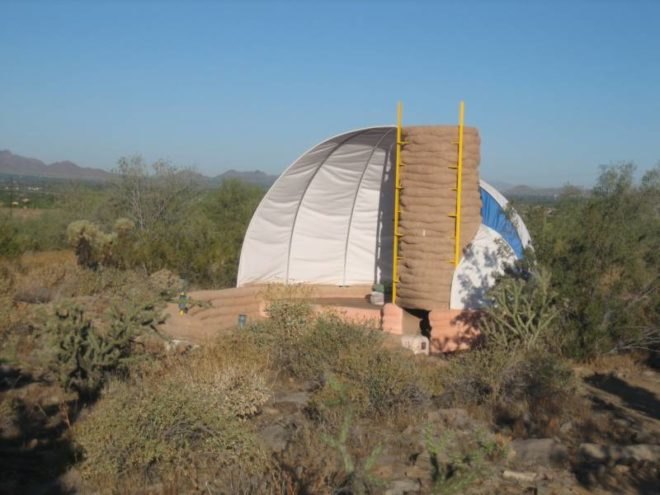 helixa shelter, maya ward-karet, desert shelter, taliesin, earthbag, green design, sustainable architecture