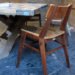 up-cycle, discarded, "reused material", "Hendzel & Hunt", "Kirkwood Chair", wood
