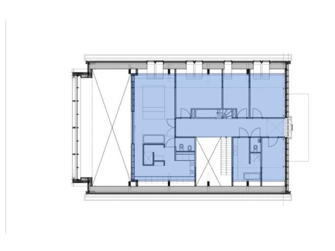 house in a church, rotterdam, ruud visser architects, adapative reuse, green renovation, green design, sustainable architecture