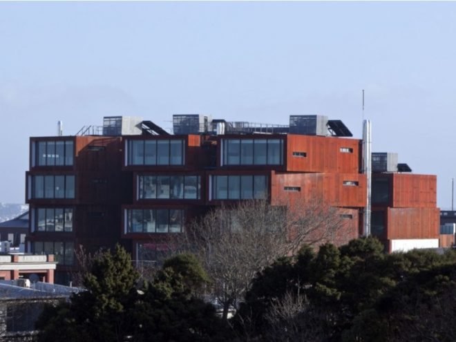 ironbank, rta studio, aukland, new zealand, green building, sustainable architecture