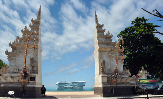 marine research center, bali, tsunami research, net zero, green design, sustainable architecture, solus4