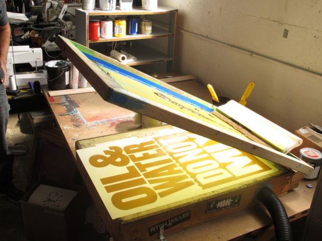 Happiness Brussels, Anthony Burrill, oil and water do not mix, gulf of mexico oil spill, oil spill, gulf oil spill, deepwater horizon, sustainable art, green art, environmental art