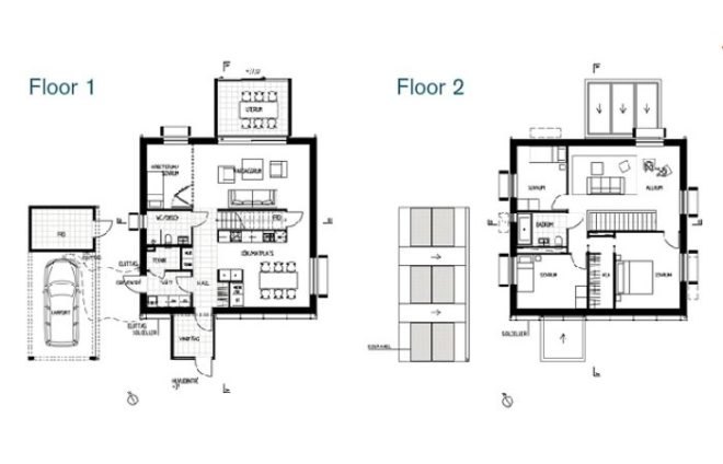 one tonne life, sweden, a-hus, volvo, vattenfall, energy efficient house, green design, low carbon living, sustainable architecture