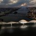 Paik Nam June Media Bridge, solar power, photovoltaics, bridge, green bridge, green space, green design, green architecture, eco architecture, sustainable architecture, planning korea, seoul, korea, dangi-li power plant, han river