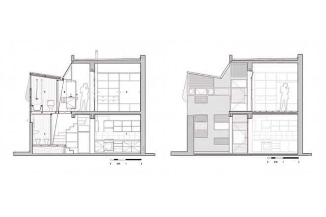 green renovation, green addition, green design, sustainable architecture, buenos aires, pop-arq, recycled materials